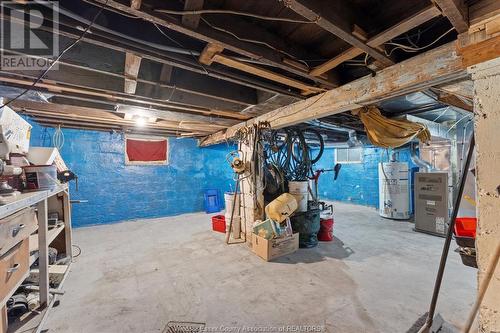 1127 Wellington Avenue, Windsor, ON - Indoor Photo Showing Basement