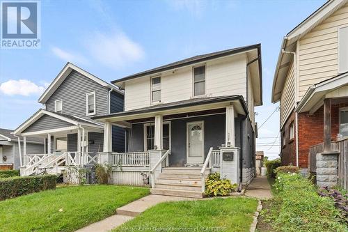 1127 Wellington Avenue, Windsor, ON - Outdoor With Deck Patio Veranda With Facade