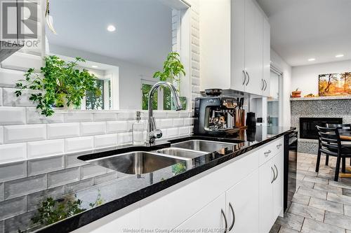 3073 Centennial Crescent, Kingsville, ON - Indoor Photo Showing Kitchen With Double Sink