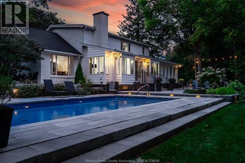 3073 Centennial Crescent, Kingsville, ON - Outdoor With In Ground Pool