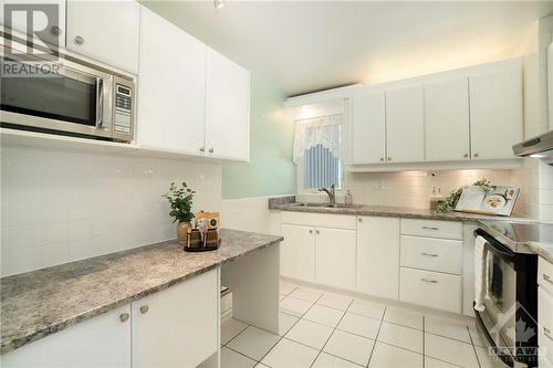 1081 Ambleside Drive Unit#202, Ottawa, ON - Indoor Photo Showing Kitchen With Double Sink