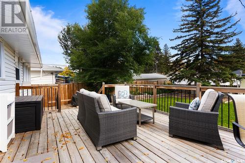 3527 Allen Avenue, Regina, SK - Outdoor With Deck Patio Veranda With Exterior