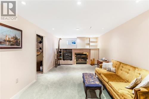 1535 Agincourt Avenue, Sudbury, ON - Indoor Photo Showing Other Room With Fireplace