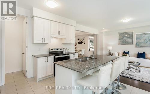 176 Lumb Drive, Cambridge, ON - Indoor Photo Showing Kitchen With Double Sink With Upgraded Kitchen