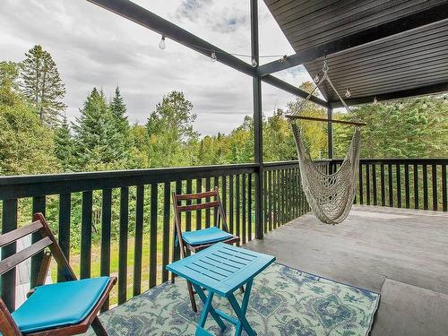 Balcony - 5046 Ch. Lendman, Sainte-Agathe-Des-Monts, QC - Outdoor With Exterior