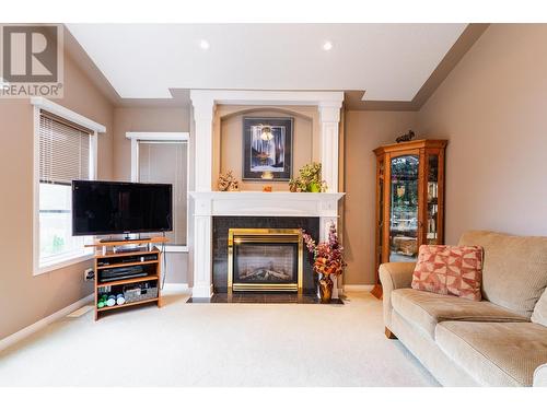 3435 Bodard  Drive, Nelson, BC - Indoor Photo Showing Living Room With Fireplace