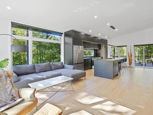 Overall view - 56 Ch. Du Haut-Bois, Val-Des-Monts, QC - Indoor Photo Showing Living Room