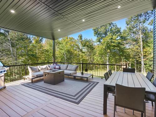 Patio - 56 Ch. Du Haut-Bois, Val-Des-Monts, QC - Outdoor With Deck Patio Veranda With Exterior