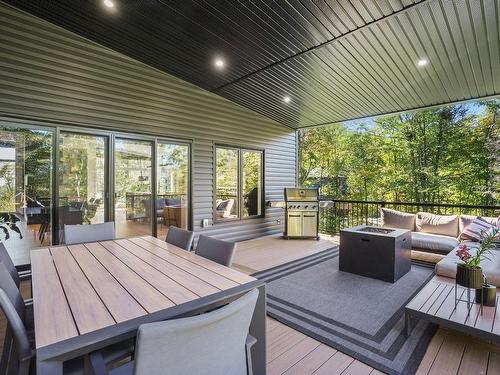 Patio - 56 Ch. Du Haut-Bois, Val-Des-Monts, QC - Outdoor With Deck Patio Veranda With Exterior