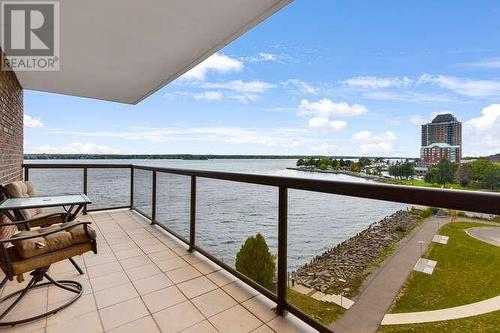 55 Water Street E Unit#709, Brockville, ON - Outdoor With Body Of Water With Balcony With View With Exterior