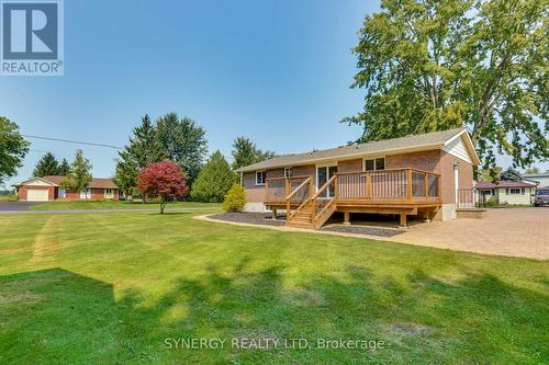 Large rear deck - 32 Clark Street, Strathroy-Caradoc (Melbourne), ON - Outdoor With Deck Patio Veranda