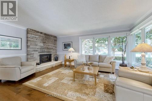 193 Church Street, Markham, ON - Indoor Photo Showing Living Room With Fireplace