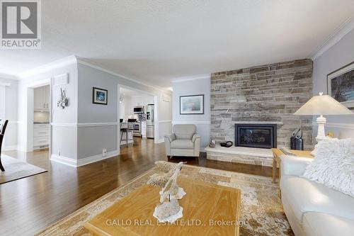 193 Church Street, Markham, ON - Indoor Photo Showing Living Room With Fireplace