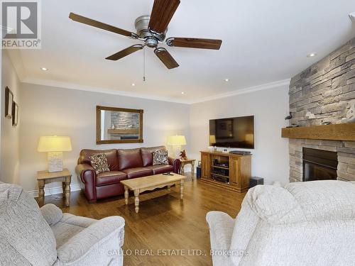 193 Church Street, Markham, ON - Indoor Photo Showing Living Room With Fireplace