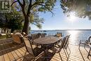 7406 Glen Ellen Drive, Ramara, ON  - Outdoor With Body Of Water With Deck Patio Veranda With View 