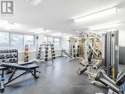 806 - 3700 Kaneff Crescent, Mississauga, ON - Indoor Photo Showing Gym Room