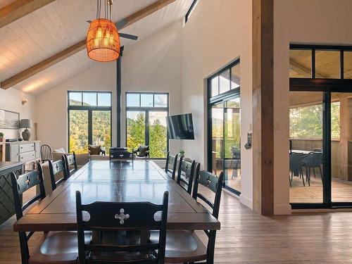 Dining room - 138 Ch. Des Aigles, Nominingue, QC - Indoor Photo Showing Dining Room