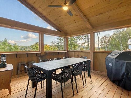 Veranda - 138 Ch. Des Aigles, Nominingue, QC -  Photo Showing Dining Room