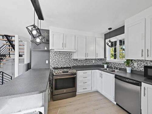 Cuisine - 72 Ch. Magenta, Farnham, QC - Indoor Photo Showing Kitchen With Double Sink