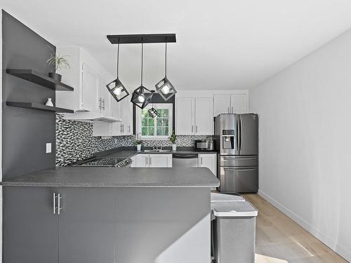 Cuisine - 72 Ch. Magenta, Farnham, QC - Indoor Photo Showing Kitchen With Double Sink