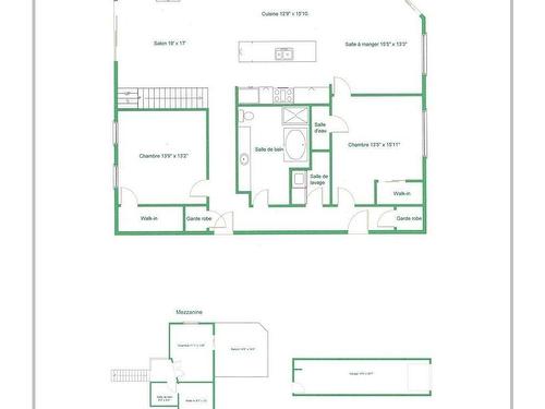 Plan (croquis) - 301-884 Rue Notre-Dame, Repentigny (Repentigny), QC 