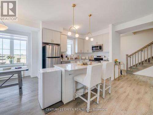 51 - 1317 Leriche Way, Milton, ON - Indoor Photo Showing Kitchen With Stainless Steel Kitchen With Upgraded Kitchen