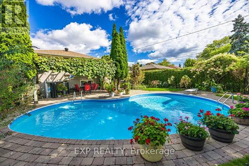 973 Sierra Boulevard, Mississauga, ON - Outdoor With In Ground Pool With Backyard