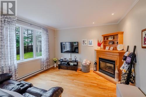 57 St.Thomas Line, Paradise, NL - Indoor Photo Showing Living Room With Fireplace