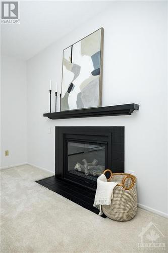 26 Peary Way, Ottawa, ON - Indoor Photo Showing Living Room With Fireplace