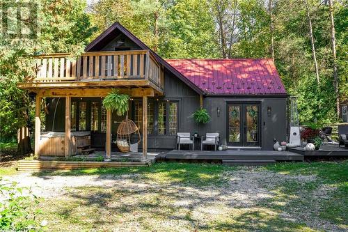 222 Pellisier Street, Eugenia, ON - Outdoor With Deck Patio Veranda