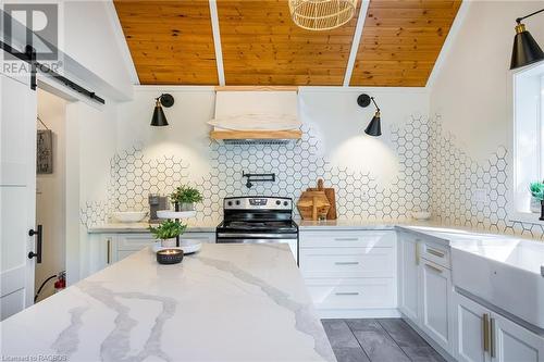 222 Pellisier Street, Eugenia, ON - Indoor Photo Showing Kitchen With Upgraded Kitchen