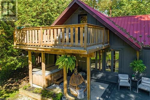 222 Pellisier Street, Eugenia, ON - Outdoor With Deck Patio Veranda