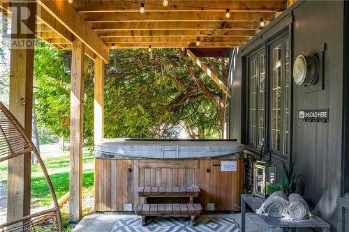 222 Pellisier Street, Eugenia, ON - Outdoor With Deck Patio Veranda With Exterior