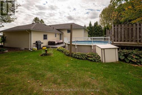 112 Albert Street, Alnwick/Haldimand, ON - Outdoor With Above Ground Pool With Exterior