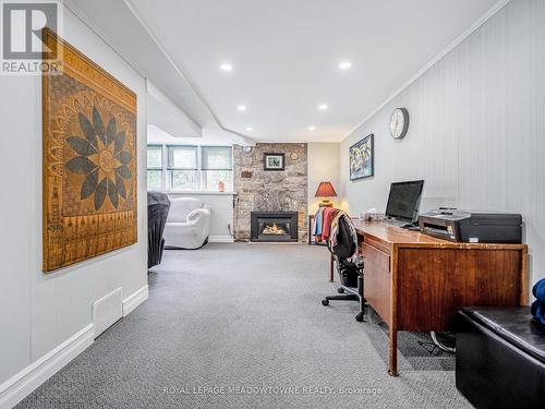 133 Main Street S, Halton Hills, ON - Indoor Photo Showing Other Room With Fireplace