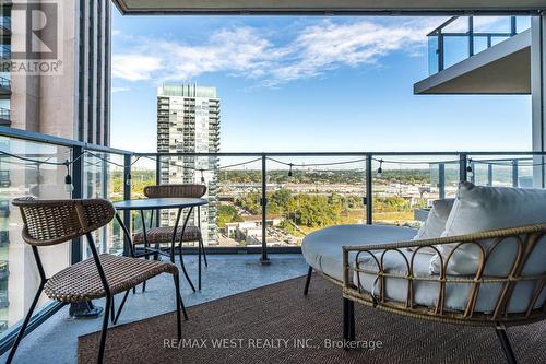 1705 - 10 Park Lawn Road, Toronto, ON - Outdoor With Balcony With Exterior