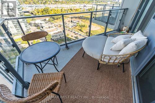 1705 - 10 Park Lawn Road, Toronto, ON - Outdoor With Balcony With Exterior