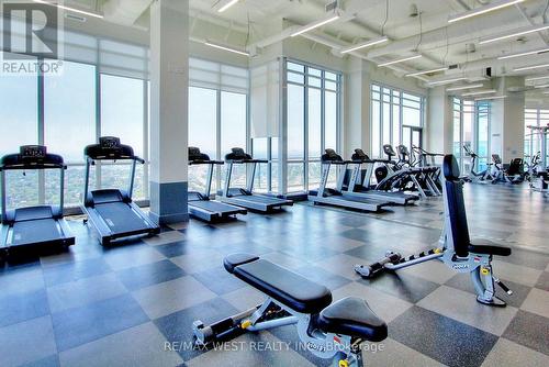 1705 - 10 Park Lawn Road, Toronto, ON - Indoor Photo Showing Gym Room