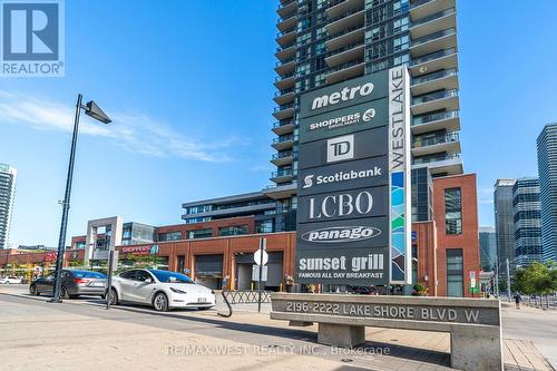 1705 - 10 Park Lawn Road, Toronto, ON - Outdoor With Balcony