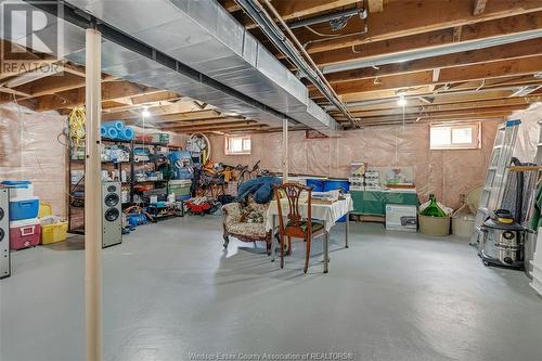 434 Bertha Avenue, Windsor, ON - Indoor Photo Showing Basement