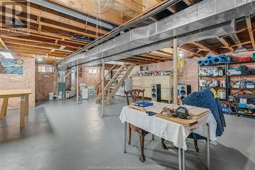 434 Bertha Avenue, Windsor, ON - Indoor Photo Showing Basement