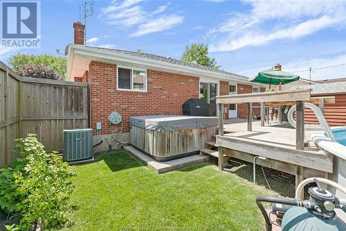 434 Bertha Avenue, Windsor, ON - Outdoor With Deck Patio Veranda With Exterior