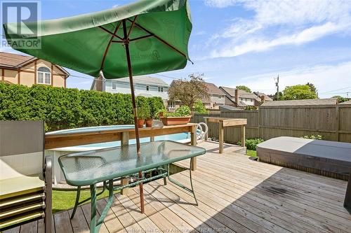 434 Bertha Avenue, Windsor, ON - Outdoor With Deck Patio Veranda With Exterior