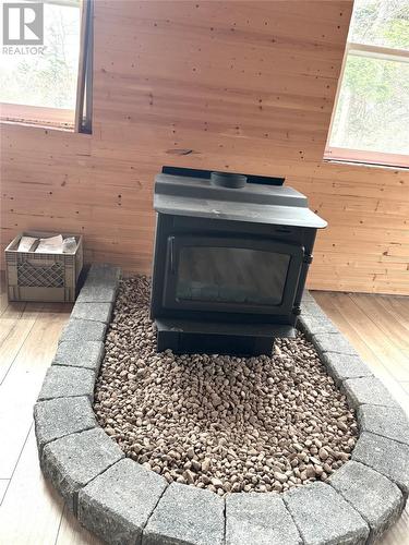 136 Mill Road, Georgetown, NL - Indoor Photo Showing Living Room With Fireplace