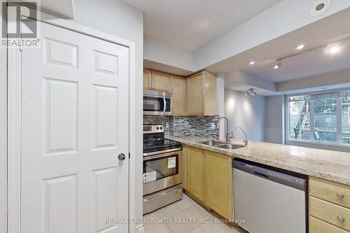 1137 - 5 Everson Drive, Toronto, ON - Indoor Photo Showing Kitchen With Double Sink