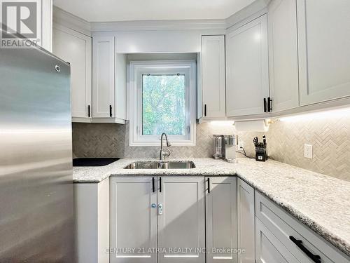 11 Latham Avenue, Toronto, ON - Indoor Photo Showing Kitchen With Double Sink With Upgraded Kitchen