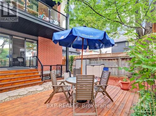 129A Cartier Street, Ottawa, ON - Outdoor With Deck Patio Veranda With Exterior