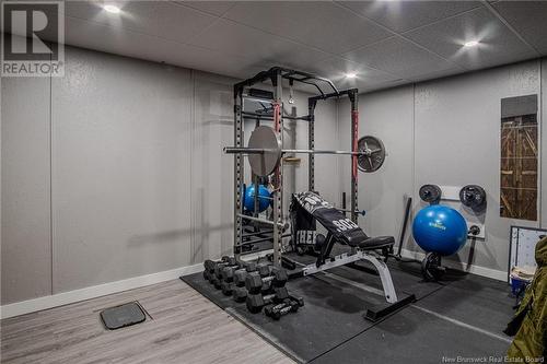 21 Homestead Drive, Hampton, NB - Indoor Photo Showing Gym Room