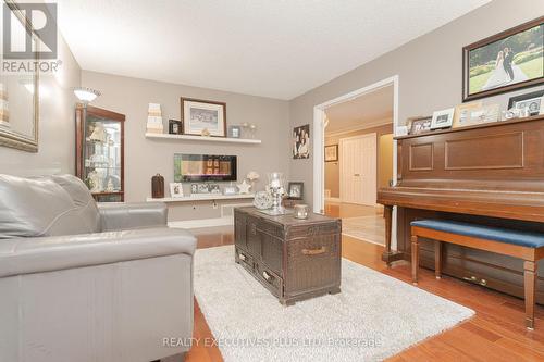 8 Lombardy Crescent, Brampton, ON - Indoor Photo Showing Living Room With Fireplace