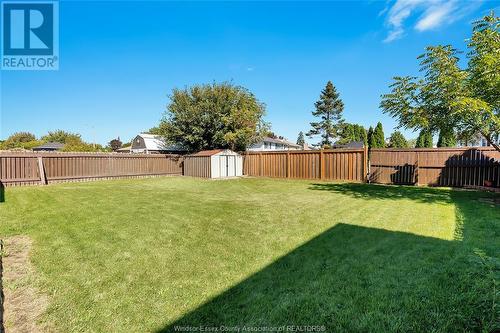 164 Pacific Avenue, Amherstburg, ON - Outdoor With Backyard